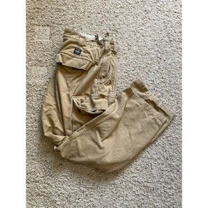 Vintage Polo Ralph Lauren Jeans Co Military Cargo Pants 1967 Khaki 38x32 Cotton